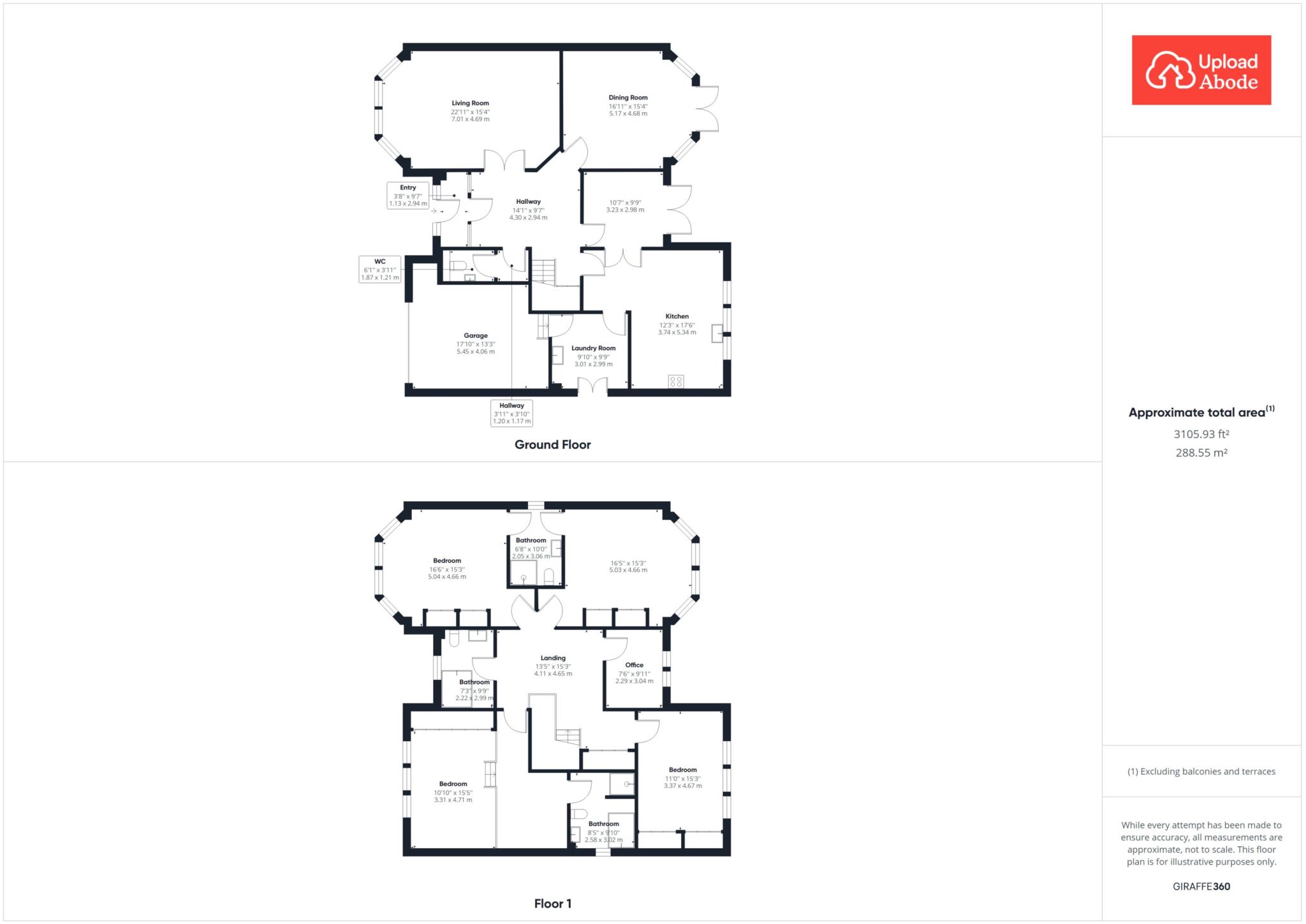 Floorplan for Andrew Baxter Avenue, Ashgill, Larkhall, South, Larkhall